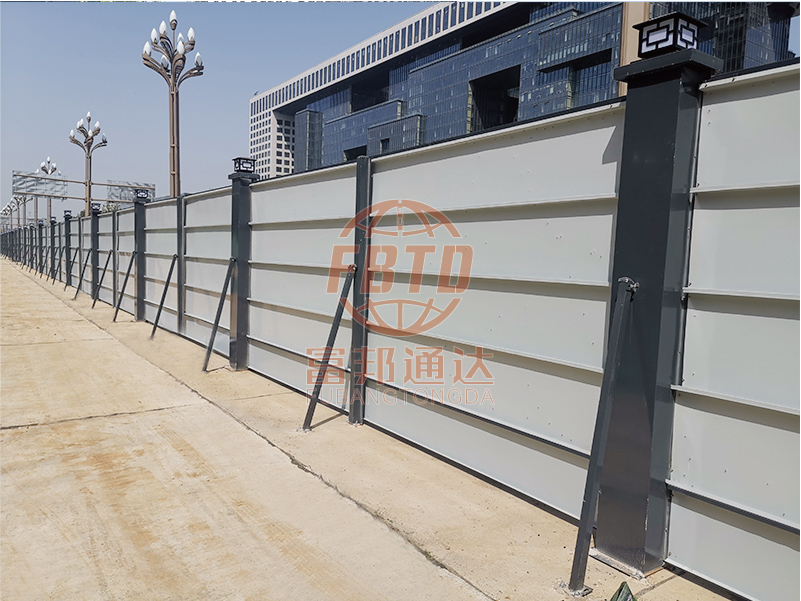 长沙市政工程围挡起到什么样的作用？(图2)